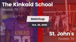 Matchup: Kinkaid  vs. St. John's  2020