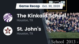 Recap: The Kinkaid School vs. St. John's  2020
