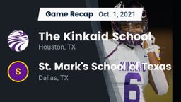 Recap: The Kinkaid School vs. St. Mark's School of Texas 2021