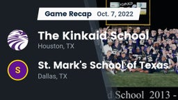 Recap: The Kinkaid School vs. St. Mark's School of Texas 2022