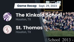 Recap: The Kinkaid School vs. St. Thomas  2023