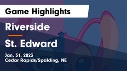 Riverside  vs St. Edward  Game Highlights - Jan. 31, 2023
