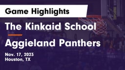 The Kinkaid School vs Aggieland Panthers Game Highlights - Nov. 17, 2023