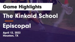 The Kinkaid School vs Episcopal  Game Highlights - April 12, 2022