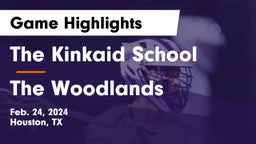 The Kinkaid School vs The Woodlands  Game Highlights - Feb. 24, 2024