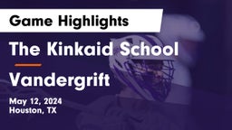 The Kinkaid School vs Vandergrift Game Highlights - May 12, 2024
