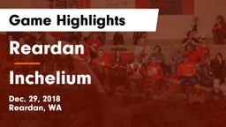 Reardan  vs Inchelium Game Highlights - Dec. 29, 2018