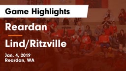 Reardan  vs Lind/Ritzville Game Highlights - Jan. 4, 2019