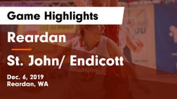 Reardan  vs St. John/ Endicott Game Highlights - Dec. 6, 2019