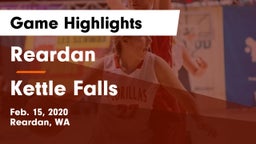Reardan  vs Kettle Falls  Game Highlights - Feb. 15, 2020