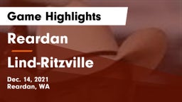 Reardan  vs Lind-Ritzville Game Highlights - Dec. 14, 2021