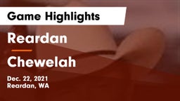Reardan  vs Chewelah Game Highlights - Dec. 22, 2021
