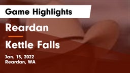 Reardan  vs Kettle Falls Game Highlights - Jan. 15, 2022