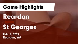 Reardan  vs St Georges Game Highlights - Feb. 4, 2022