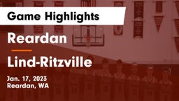 Reardan  vs Lind-Ritzville Game Highlights - Jan. 17, 2023