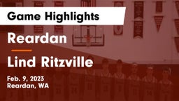 Reardan  vs Lind Ritzville Game Highlights - Feb. 9, 2023