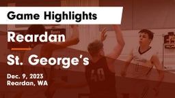Reardan  vs St. George’s Game Highlights - Dec. 9, 2023