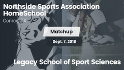 Matchup: Northside Sports Ass vs. Legacy School of Sport Sciences 2018