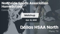 Matchup: Northside Sports Ass vs. Dallas HSAA North  2018