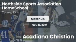 Matchup: Northside Sports *** vs. Acadiana Christian 2019