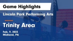 Lincoln Park Performing Arts  vs Trinity Area  Game Highlights - Feb. 9, 2023