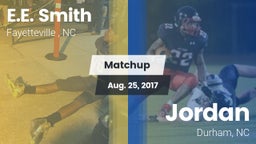 Matchup: E.E. Smith High vs. Jordan  2017