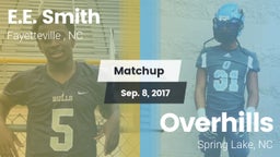 Matchup: E.E. Smith High vs. Overhills  2017