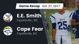 Recap: E.E. Smith  vs. Cape Fear  2017