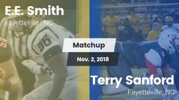 Matchup: E.E. Smith High vs. Terry Sanford  2018