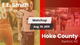 Matchup: E.E. Smith High vs. Hoke County  2019