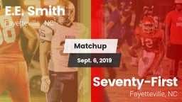 Matchup: E.E. Smith High vs. Seventy-First  2019
