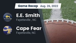 Recap: E.E. Smith  vs. Cape Fear  2022