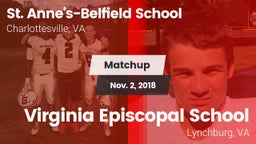 Matchup: St. Anne's-Belfield  vs. Virginia Episcopal School 2018