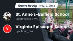 Recap: St. Anne's-Belfield School vs. Virginia Episcopal School 2018