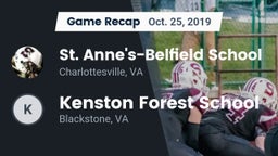 Recap: St. Anne's-Belfield School vs. Kenston Forest School 2019