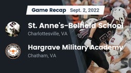 Recap: St. Anne's-Belfield School vs. Hargrave Military Academy  2022
