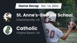 Recap: St. Anne's-Belfield School vs. Catholic  2022