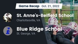 Recap: St. Anne's-Belfield School vs. Blue Ridge School 2022