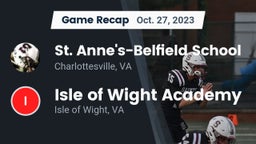 Recap: St. Anne's-Belfield School vs. Isle of Wight Academy  2023