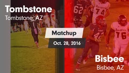 Matchup: Tombstone High vs. Bisbee  2016