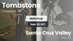 Matchup: Tombstone High vs. Santa Cruz Valley  2017