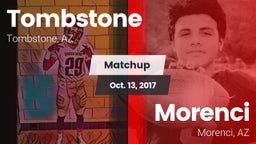 Matchup: Tombstone High vs. Morenci  2017