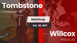 Matchup: Tombstone High vs. Willcox  2017