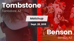 Matchup: Tombstone High vs. Benson  2018