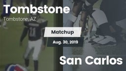 Matchup: Tombstone High vs. San Carlos 2019