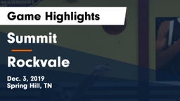 Summit  vs Rockvale  Game Highlights - Dec. 3, 2019