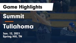 Summit  vs Tullahoma  Game Highlights - Jan. 12, 2021