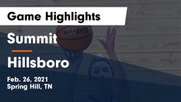 Summit  vs Hillsboro  Game Highlights - Feb. 26, 2021