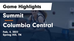 Summit  vs Columbia Central  Game Highlights - Feb. 4, 2022
