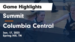 Summit  vs Columbia Central  Game Highlights - Jan. 17, 2023